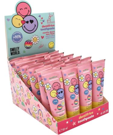 Smiley Toothpaste for Kids 50ml - Cute Mint Flavored White Teeth Care - Shop Now! - Buy Online on GoSupps.com
