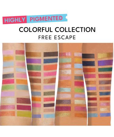 45 Shades Eyeshadow Palette | Highly Pigmented Makeup Collection for Vibrant & Long-Lasting Eye Looks - Matte Shimmer & Glitter - Buy Online on GoSupps.com
