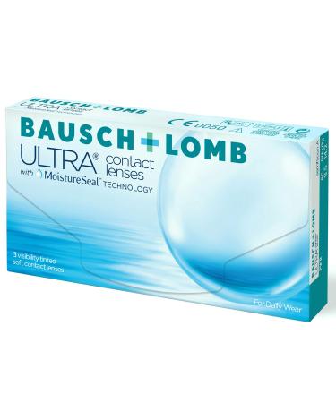 Bausch + Lomb Ultra spherical premium monthly lenses contact lenses soft 3 pieces BC 8.5 mm / dia 14.2 / 2 diopters 2.0 Diopttries 8.5 millimeters 14.2 millimeters 3