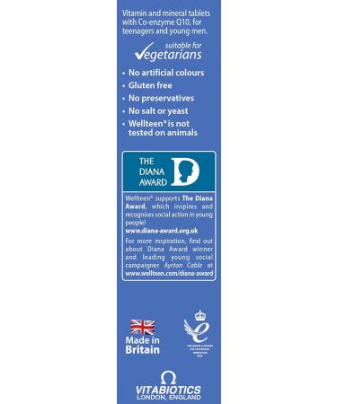 Vitabiotics Wellteen Him Original Tablets - 30 Count for Teenage Boys - Buy Online on GoSupps.com