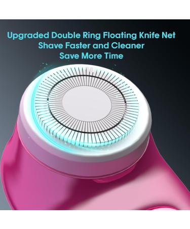 Mini Electric Shaver - Portable Waterproof Razor for Men & Women | Rechargeable Travel-Friendly Design in Red - Buy Online on GoSupps.com