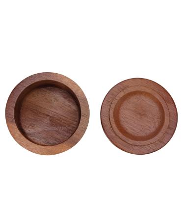 Men's Wooden Shaving Brush Bowl - Non-Stick Shaving Cream Mug & Soap Cup | Portable Face Cleaning Tool for Men - Buy Online on GoSupps.com