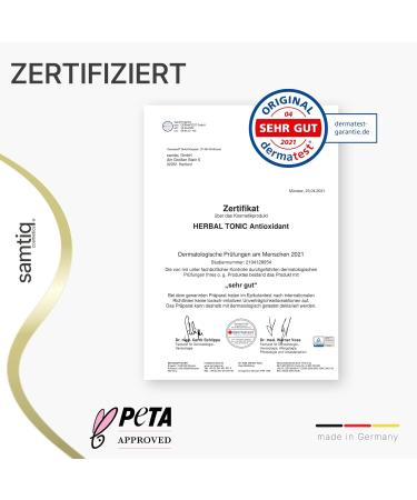  samtiq. Herbal Tonic Facial Cleanser - For Blemished Skin and Acne 120ml Face Cleanser/Face Toner with Green Tea Extract Antioxidant Soothing Facial Cleansing Water - Buy Online on GoSupps.com