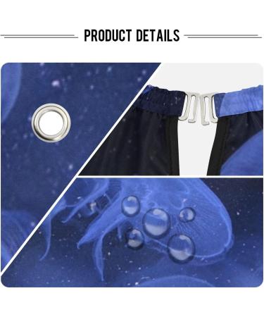 Waterproof Barber Cape - Blue Cheetah Haircut Bib for Men & Women | Unisex Hair Cutting Cape for Salon & Home Use - Buy Online on GoSupps.com
