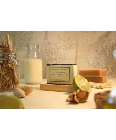 The Little Goat Soap Company Sandalwood Patchouli & Lime Goats Milk Soap - Buy Online on GoSupps.com