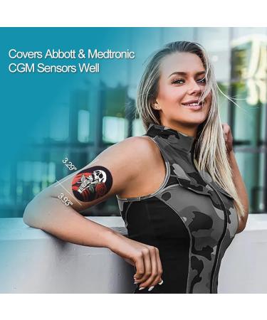 24 Pack Oval Adhesive Patches for Abbott Freestyle Libre & Medtronic Guardian Sensor - Waterproof & Sweatproof CGM Protection Cover for 10-14 Days - Buy Online on GoSupps.com