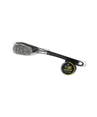 Martini SPA To.Go Body Brush with Massage Bristles - Black 140g | Perfect for International Shipping - Buy Online on GoSupps.com