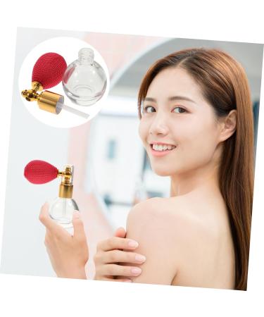 SKISUNO Empty Bottle Perfume Mini Travel Perfume Refillable Travel Empty Bottle Body Glitter Powder Travel Perfumes for Women Miniature Perfume Bottle Decorate Glass Miss Make up medium Golden - Buy Online on GoSupps.com