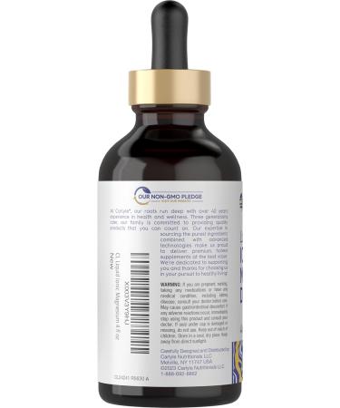 Carlyle Ionic Magnesium Liquid Complex | 400mg | 4 fl oz | Vegetarian Drops | Non-GMO & Gluten Free Supplement | by Vital Trace - Buy Online on GoSupps.com