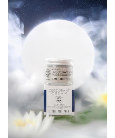 Little Seed Farm All Natural Deodorant Cream Aluminum Free Deodorant for Women or Men - Blue Lotus Net Wt. 2.4oz | 68g - Buy Online on GoSupps.com