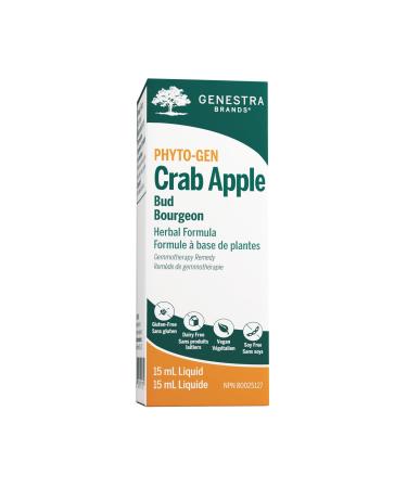 Genestra Brands - Crab Apple Bud - Herbal Supplement - 15 ml Liquid