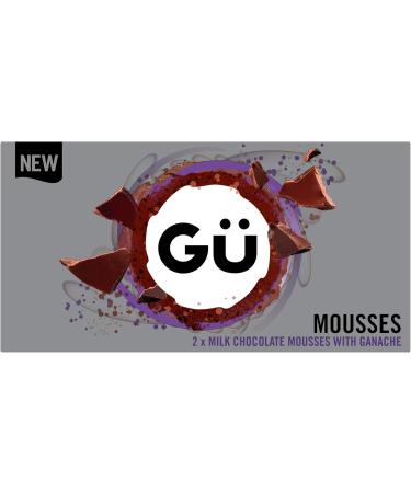G Puds Milk Chocolate Mousses with Ganache 2 x 70g - Buy Online on GoSupps.com