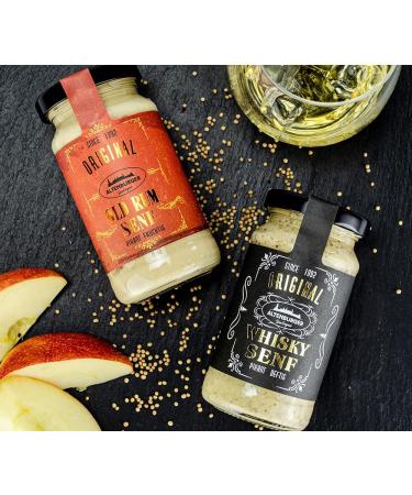  Altenburger Original Altenburger Original Fine Spirits Box with Whiskey Mustard (200 ml) Dry Gin Mustard (200 ml) and Old World Mustard - Buy Online on GoSupps.com
