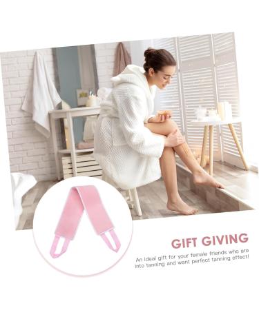 POPETPOP Flocking Back Strip Tanning Back Lotion Applicator Lotion Applicator for Back Self Tanning Mitt Applicator Face Mitt Exfoliating Fake Tan Back Mitt Lotion for Face Cream Foot Fiber - Buy Online on GoSupps.com