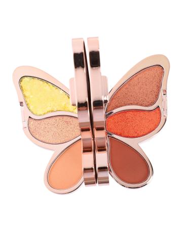 Angoily 1pc Eye Makeup Sequin Supply Shadow Cosmetic Eyeshadow Cheek Useful Foundation Blusher Girl Plate 1 count (Pack of 1) As Shown 3
