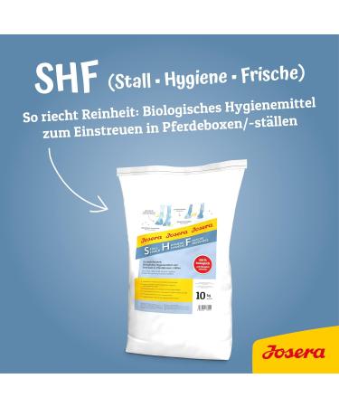 Josera Horse SHF Bedding 10kg | Optimal Stable Hygiene & Freshness | Biological Hygiene for Boxes | International Shipping - Buy Online on GoSupps.com