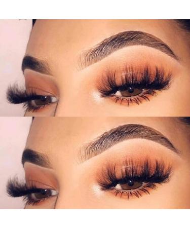 DAODER 8D 25mm Mink Lashes - Fluffy Long False Eyelashes for Dramatic Eyes - 7 Pairs Pack - Buy Online on GoSupps.com