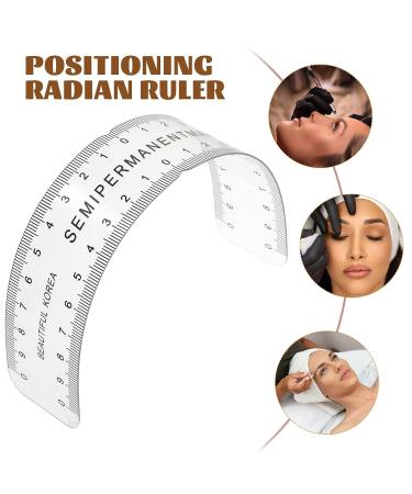 Milisten Eyebrow Stencil & Shaping Template - Reusable Microblading Ruler for DIY Makeup - Buy Online on GoSupps.com