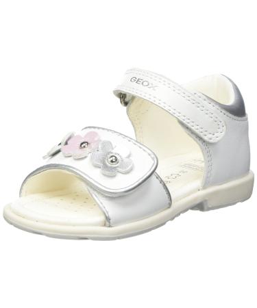 Geox Baby Girls B Verred D Sandals 8.5 UK White