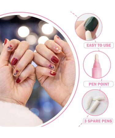 3 Pcs Nail Polish Remover Corrector Pen - Cuticle Clean Up & Edge Cleaning for DIY Nail Design or Salon Use - Buy Online on GoSupps.com
