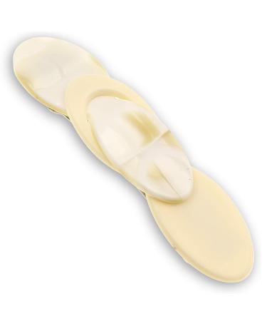 Camila Paris CP2337 French Handmade Interlock Cream & Pearl Barrettes for Girls - Strong Hold Hair Clips for Women - Made in France - Buy Online on GoSupps.com