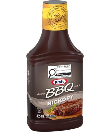 Kraft Hickory BBQ Sauce 455ml (Pack of 10) 455mL (Pack of 10) Hickory - Buy Online on GoSupps.com