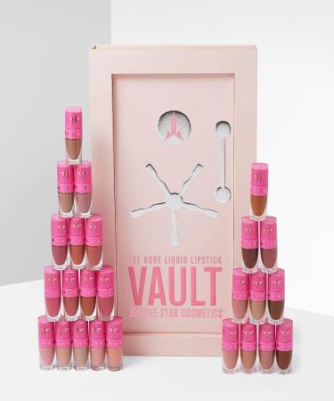 Jeffree Star Cosmetics Nude Lipstick Vault - 20 Mini Shades for Every Skin Tone - Buy Online on GoSupps.com