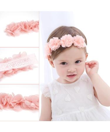 Rairsky Kids Turban Hairband Set - 3 Flower Headbands for Babies | Perfect Gifts & Party Accessories - Buy Online on GoSupps.com