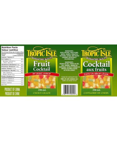 TROPIC ISLE Fruit Cocktail in Light Syrup - Buy Online on GoSupps.com