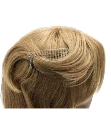 20 Transparent Side Hair Combs for French Twist & Wedding Veils - Premium Bridal Accessories - Buy Online on GoSupps.com