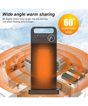 Yosoo Pelonis PHTA1ABB Portable Quiet Room Heater | 2-in-1 Cooling & Heating | Year-Round Comfort & Safety Features - Buy Online on GoSupps.com