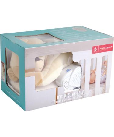 Prince Lionheart Slumber Bear with Silkie| Sleep Aid | Soothing Womb Sounds | Designed By A Doctor | Newborn Infant & Toddler | White Noise | Removeable Sound Box Cream - Buy Online on GoSupps.com