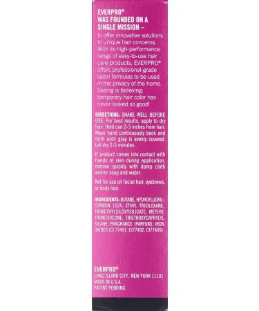 Everpro Gray Away Root Concealer Black/Dark Brown 1.5 oz. - Temporary Coverage - Buy Online on GoSupps.com
