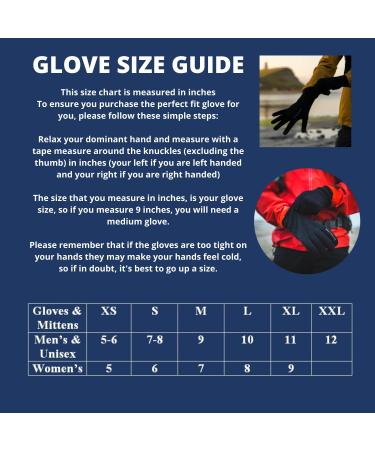 SEALSKINZ Men's Waterproof Dragon Eye Gloves - Medium - Black - Buy Online on GoSupps.com