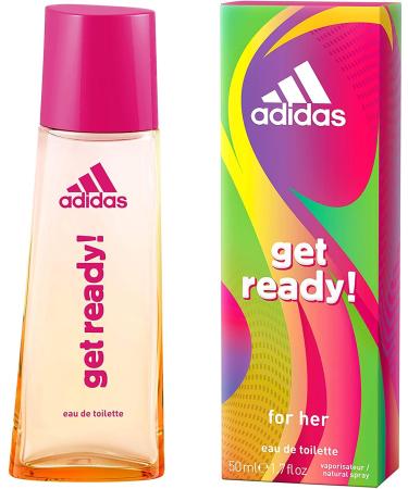 Adidas Fragrance Get Ready for Her Eau de Toilette 1.7 Fluid Ounce 1.7 Fl Oz (Pack of 1) For Her