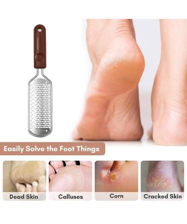 Makartt Colossal Foot File Scrubber - Professional Metal Pedicure Tool for Callus Removal and Dead Skin Care - Buy Online on GoSupps.com