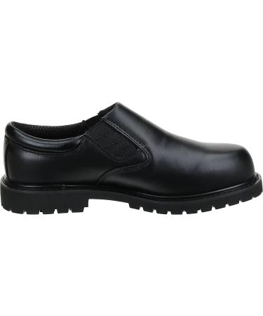 Skechers Men's Cottonwood Goddard Slip Resistant Slip-On - Black, Size 11 - Buy Online on GoSupps.com