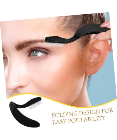 Healeved Eyelash Comb & Eyebrow Brush - Best Lash Separator Tool for Women | Portable Makeup Accessories - Buy Online on GoSupps.com