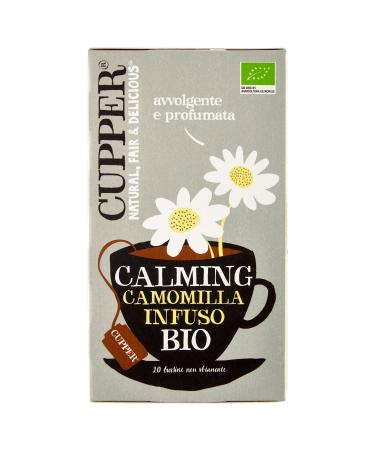CUPPER MANZANILLA infusion 20bolsitas. BIO se savoure nature ou avec un peu de miel tisane r confortante savourer dans la journ e et devient un alli fiable dans la routine de tous les jours. et