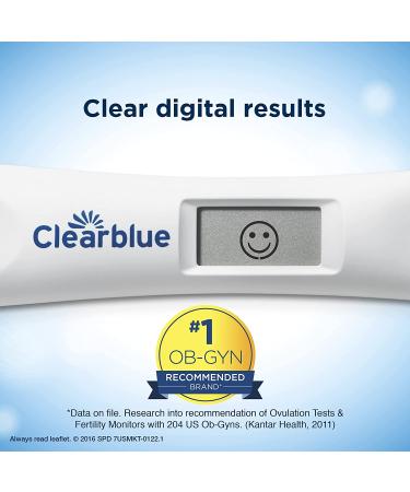 Clearblue Advanced Digital Ovulation Test Predictor Kit - 20 Tests with Digital Results - Buy Online on GoSupps.com