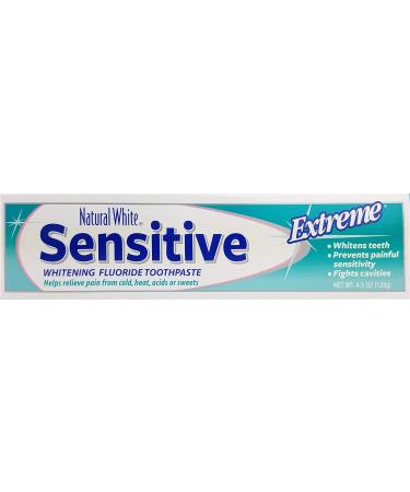 Natural White Sensitive Extreme Toothpaste - Pack of 3 | For Brighter Smile - Buy Online on GoSupps.com