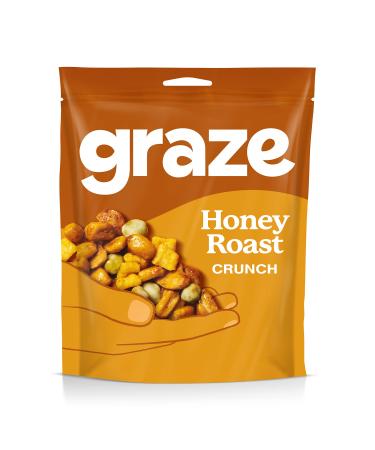 Graze Healthy Snacks - Honey Roast Crunch Mixed Sharing Snacks 100g - Buy Online on GoSupps.com