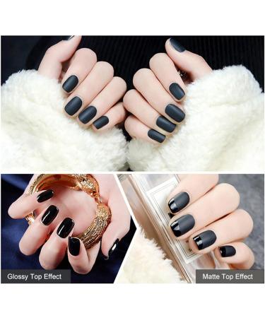 4pcs Gel Nail Polish Set with Base & Top Coat - Long-Lasting, Matte Finish - Ideal for Beginners & Professionals - Home or Salon Use - Buy Online on GoSupps.com