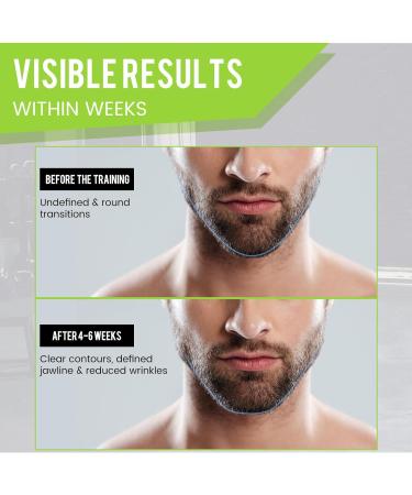 Powzdi Jaw Exerciser Jaw Trainer for Face Mouth Jawline Chisel & Enhance - 3 Pack 3 Levels of Resistance - Neck Exerciser - Build & Chisel Your Jawline Exerciser Jawzr Includes 3 Necklaces - Buy Online on GoSupps.com