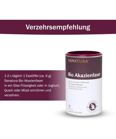 SMANATUA Acacia Fiber Powder - 180g | Vegan Gluten-Free Soluble Fiber - Premium Bio Fiber Supplement - Buy Online on GoSupps.com