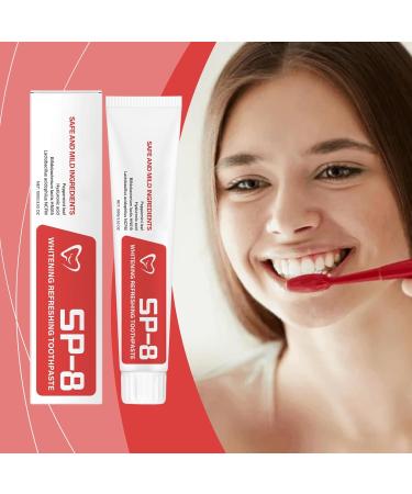 Whitening Toothpaste Refreshing Fragrance Toothpaste100g Natural Stain Removal Anti Odor For Sensitive Gums Pleasant Breath For Men Women And Teens Daily And Night - Buy Online on GoSupps.com