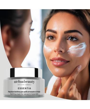  Ischia Beauty Soothing mask 50 ml | Soothes reddened and irritated skin | Performs a refreshing action | Thanks to zinc oxide relieves skin redness | Thermal cosmetics from Ischia Island - Buy Online on GoSupps.com