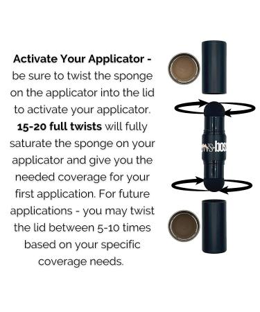 Brows by Bossy Dual-Color Eyebrow Stamp Stencil Kit | 9 Reusable Stencils for Professional Brow Shaping | Waterproof Tint for Instant Long-Lasting Results (Medium Brown/Brown) - Buy Online on GoSupps.com