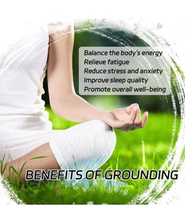 Losuvero Ground Mat Set - 61x88.9 cm Earth-Connected Therapy Yoga & Sleeping Mat for Improved Sleep Energy Pain Relief Inflammation & Wellness - Buy Online on GoSupps.com