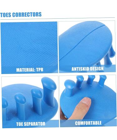 OHPHCALL Toe Separators - 1 Pair Blue Gel Nail Protectors for Foot Correctors | 11X10X6CM - Buy Online on GoSupps.com